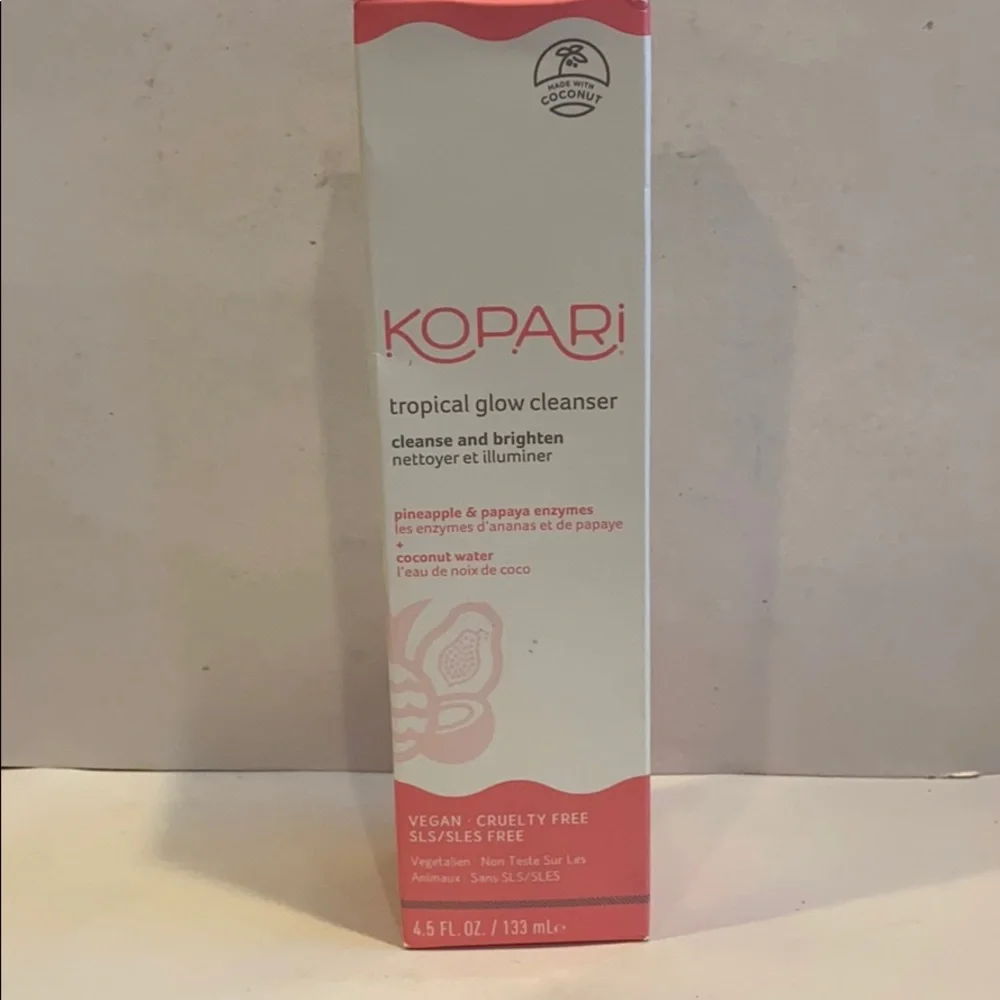 KOPARI Tropical Glow Cleanser 4.5oz. CLEAN BEAUTY Sealed NIB $28
